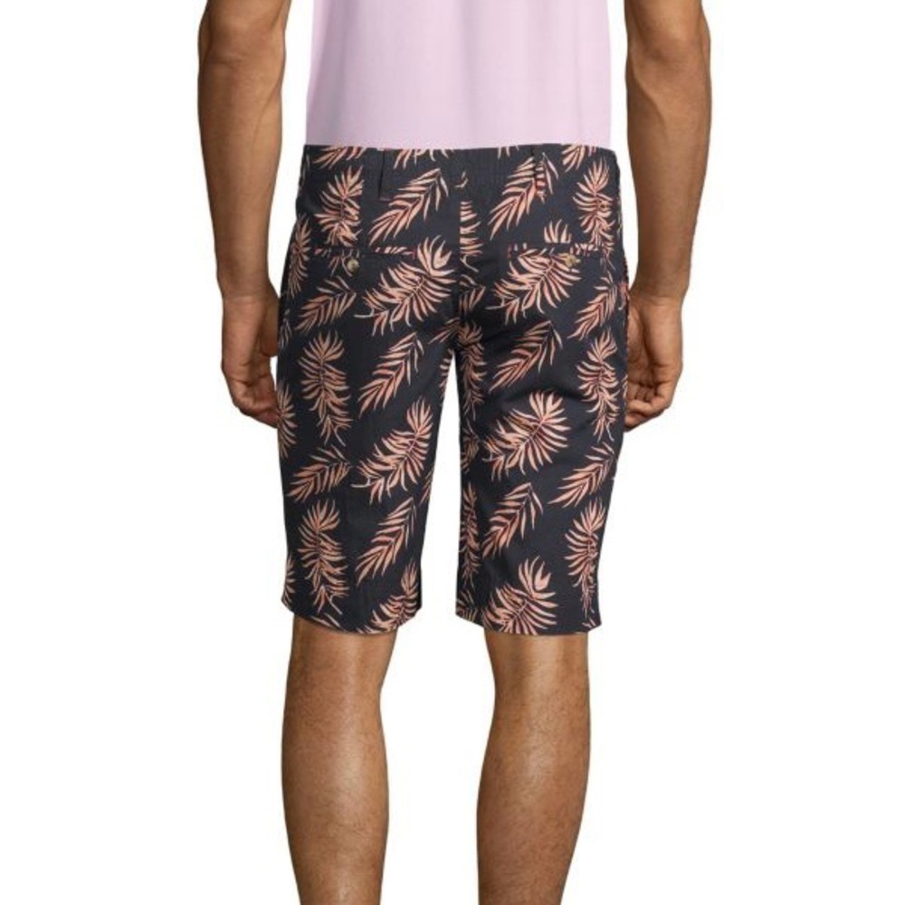 Shore Leave Oahu Floral Hawaiian Tropical Beach Shorts Size 32 NWT - Picture 2 of 7